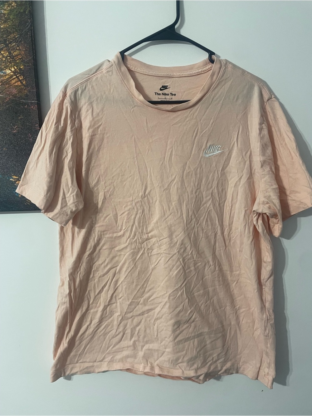 Nike Men’s Light Peach Crewneck Tee